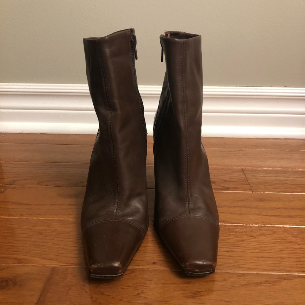 Gianni Fermani Brown Leather Boots